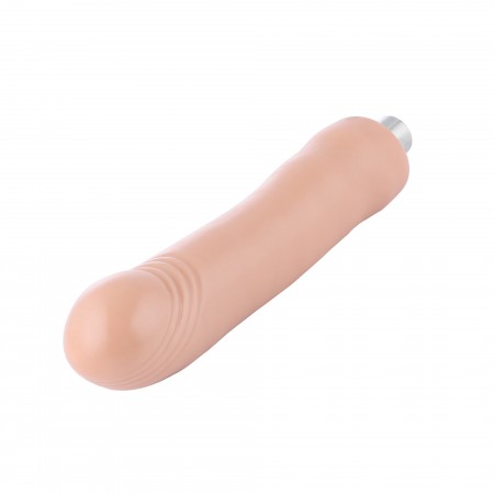 Auxfun Smooth TPE-dildo med inbyggd köl， 3XLR-kontakt