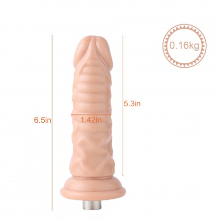 Auxfun Veins TPE-Dildo mit 3XLR-Anschluss