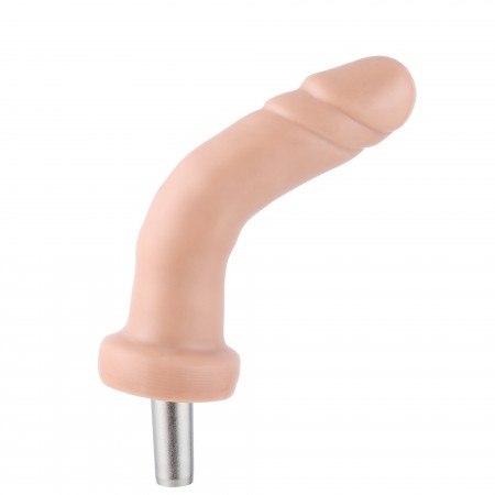 Auxfun glatt mit Ringen TPE-Dildo mit 3XLR-Anschluss