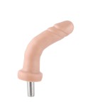 Auxfun glatt mit Ringen TPE-Dildo mit 3XLR-Anschluss