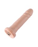 Auxfun glatt mit Ringen TPE-Dildo mit 3XLR-Anschluss