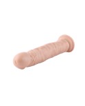 Auxfun Ekstra lange vener med fleksibelt rør TPE-dildo med 3XLR-kobling