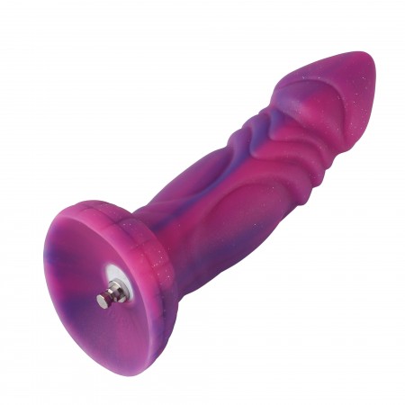 Dildo vibrante Hismith 8'' con 3 velocità + 4 modalità con sistema KlicLok