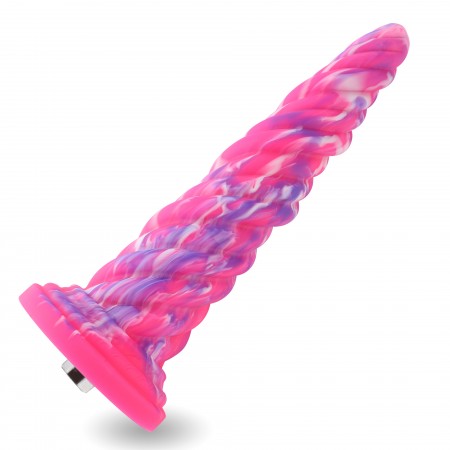 Hismith 25,7 cm tornádo dildo pro Hismith Premium Sex Machine s kliclok konektorem