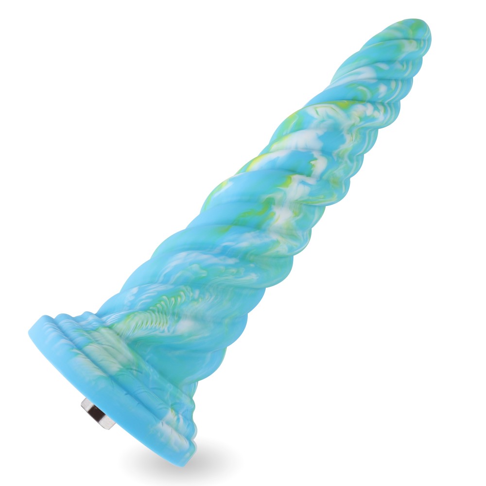 Dildo tornado Hismith da 25,7 cm per Hismith Premium Sex Machine con connettore kliclok