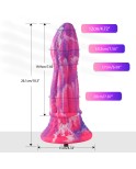 Hismith 10,3 Zoll Orochi Green Monsterdildo mit Kliclok-Anschluss für Hismith Premium Sex Machine