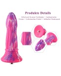 Hismith 10,3 Zoll Orochi Green Monsterdildo mit Kliclok-Anschluss für Hismith Premium Sex Machine