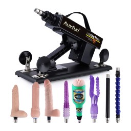 Hismith Basic Automatic Fucking Machine for Couples with Eight 3XLR System Sex Machine Attachments