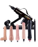 Voksen sex maskingevær for kvinner med forskjellige størrelser livaktig dildo Love Fucking Machine for justerbar vinkelkontroll
