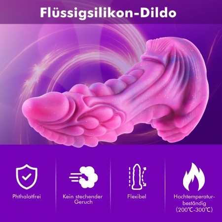 Wildolo 003 Monsterdildo mit APP-Steuerung, Pink