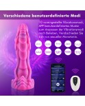 Wildolo 003 Monster Dildo med APP kontrol, Pink