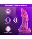 Wildolo 003 Monster Dildo med APP kontrol, Pink