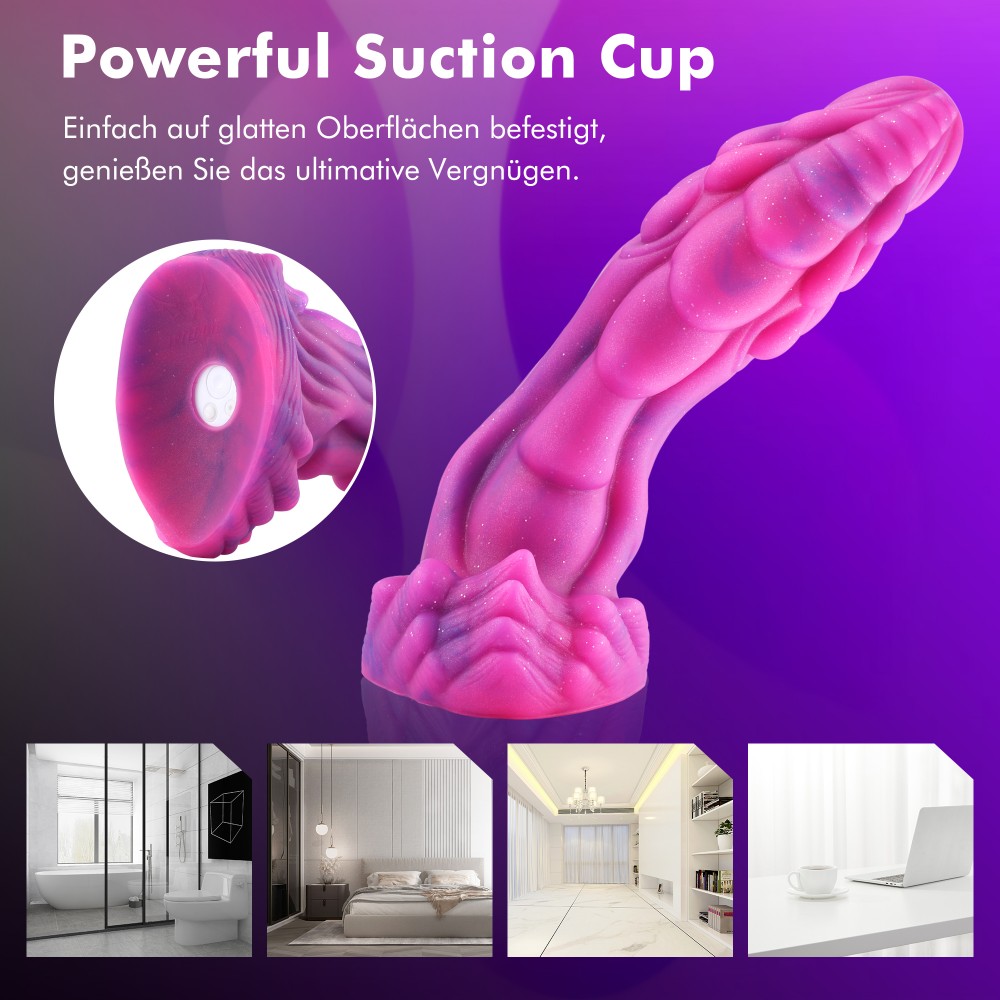  Wildolo 003 Monster Dildo with APP Control, Pink