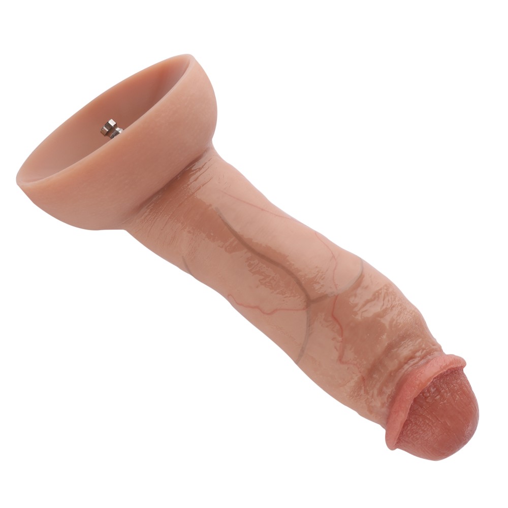 Hismith Hyper Realistic Silikone Dildo med KlicLok System til Hismith Premium Sex Machine