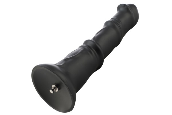 Hismith 9,54" glatt silikon hestedildo for Hismith Premium Sex Machine, med KlicLok System