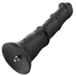 Hismith 9,54" hladké silikonové dildo pro koně pro Hismith Premium Sex Machine, se systémem KlicLok