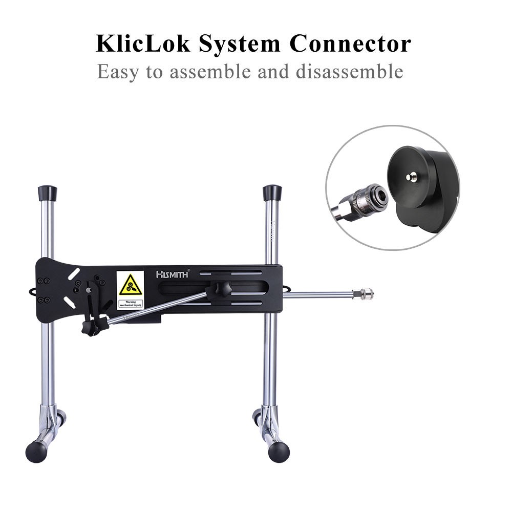 Hismith 11,4" Glatter Silikon-Riesendildo für Hismith Premium Sexmaschine, mit KlicLok-System