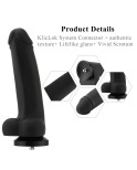 Hismith 11,4" glatt silikon enorm dildo for Hismith Premium Sex Machine, med KlicLok System Hismith 11,4" glatt silikon enorm dildo for Hismith Premium Sex Machine, med KlicLok System