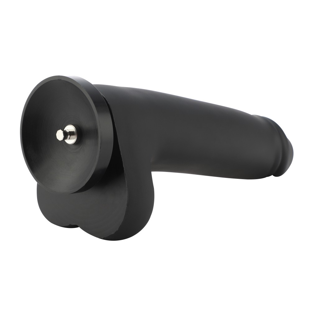 Hismith 11,4" Glat Silikone Kæmpe Dildo til Hismith Premium Sex Machine, med KlicLok System