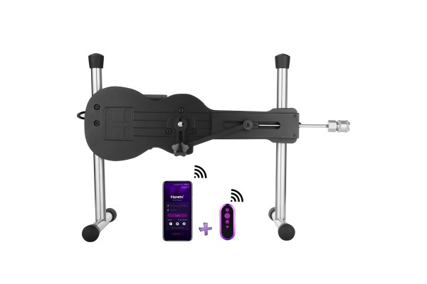 Mini Sex Machine Hismith con sistema KlicLok, macchina dell'amore controllata da APP, AK-09