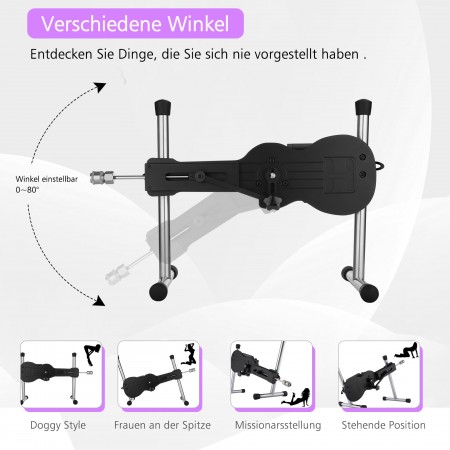 Hismith Mini Sex Machine med KlicLok System, APP Controlled Love Machine, AK-09