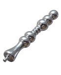 Hismith 8,2" Metallperlen-Analdildo, glatter Aluminium-Analstab mit KlicLok-System für Premium-Sexmaschine