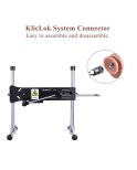 Hismith 22,02 cm di lunghezza totale, 16,00 cm di lunghezza inseribile con sistema KlicLok Hismith 22,02 cm di lunghezza totale, 16,00 cm di lunghezza inseribile con sistema KlicLok