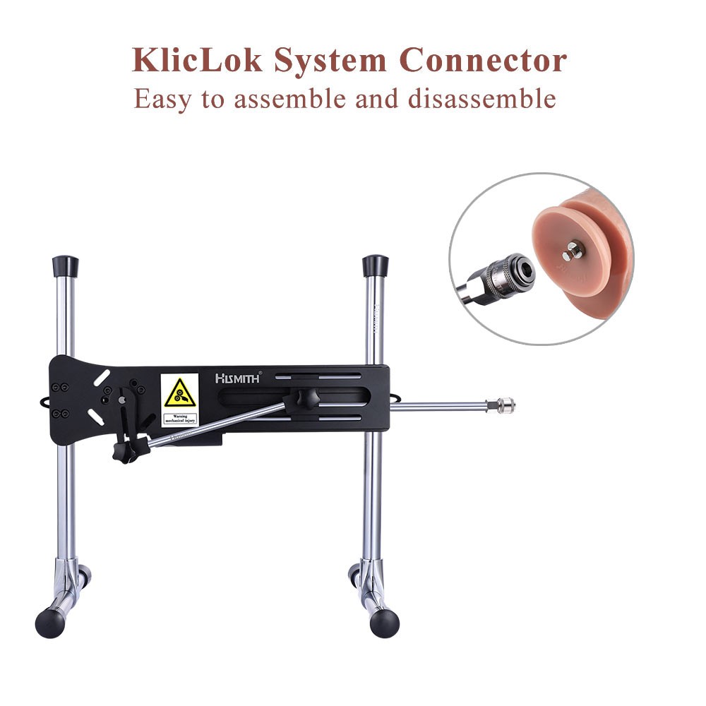 Hismith 22.02 cm Total Length,16.00 cm Insertable Length With KlicLok System