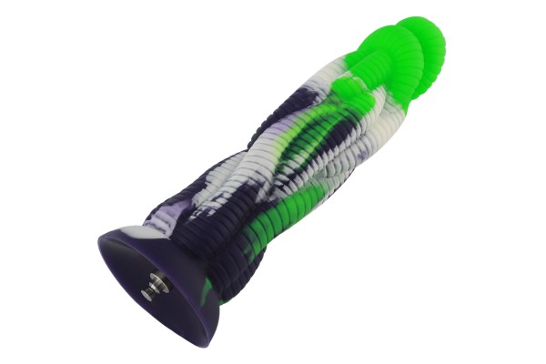 Hismith 24,00 cm silikonowy wibrator - wymienny system KlicLok