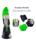 Hismith 24,00 cm Silikondildo - Abnehmbares KlicLok-System