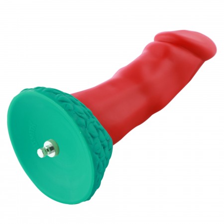 Dildo in silicone liscio Hismith da 21,84 cm - Sistema KlicLok rimovibile - Serie incredibile