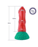 Hismith 21,84 cm Glat Silikone Dildo - Aftageligt KlicLok System - Amazing Series