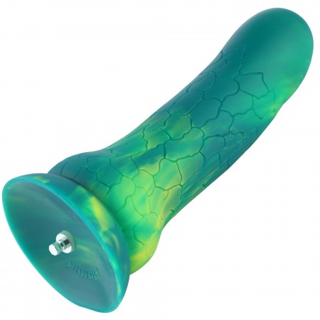 Dildo curvo Hismith da 24,13 cm - Sistema KlicLok rimovibile