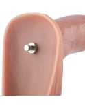 Hismith 21,08 cm / 23,62 cm Realistické silikonové dildo, 19,50 cm / 21,33 cm Vkládací délka s trojrozměrnými varlaty Hismith 21,08 cm / 23,62 cm Realistické silikonové dildo, 19,50 cm / 21,33 cm Vkládací délka s trojrozměrnými varlaty