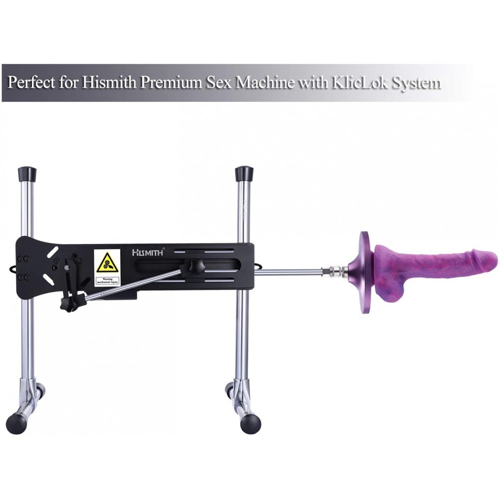 Hismith 4,5-Zoll-Saugnapfadapter mit KlicLok-System, aktualisierter Universal-Dildohalter