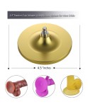 Hismith 4.5" Suction Cup Adapter with KlicLok System, Updated Universal Dildo Holder