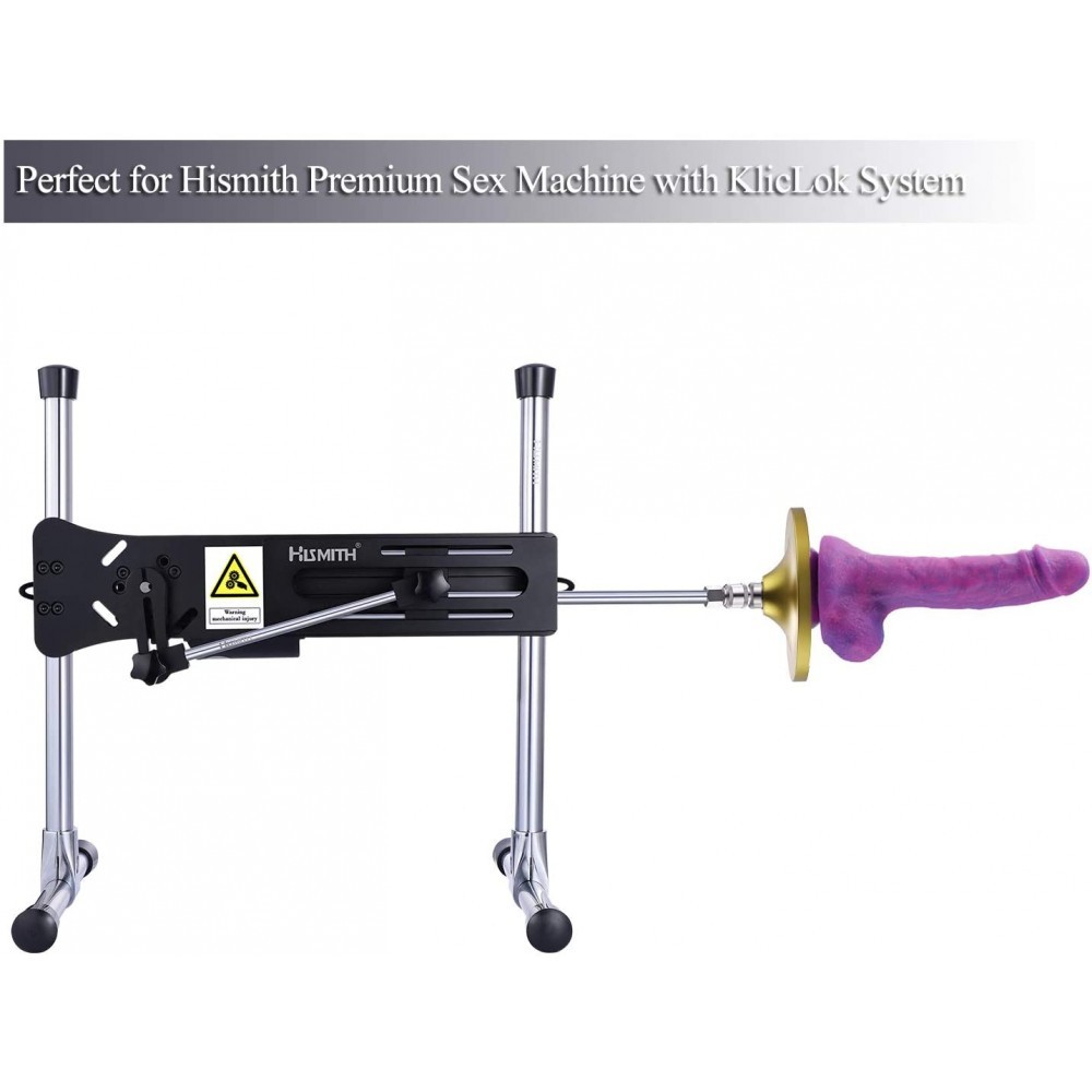 Hismith 4,5-Zoll-Saugnapfadapter mit KlicLok-System, aktualisierter Universal-Dildohalter