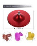 Hismith 4.5" Suction Cup Adapter with KlicLok System, Updated Universal Dildo Holder