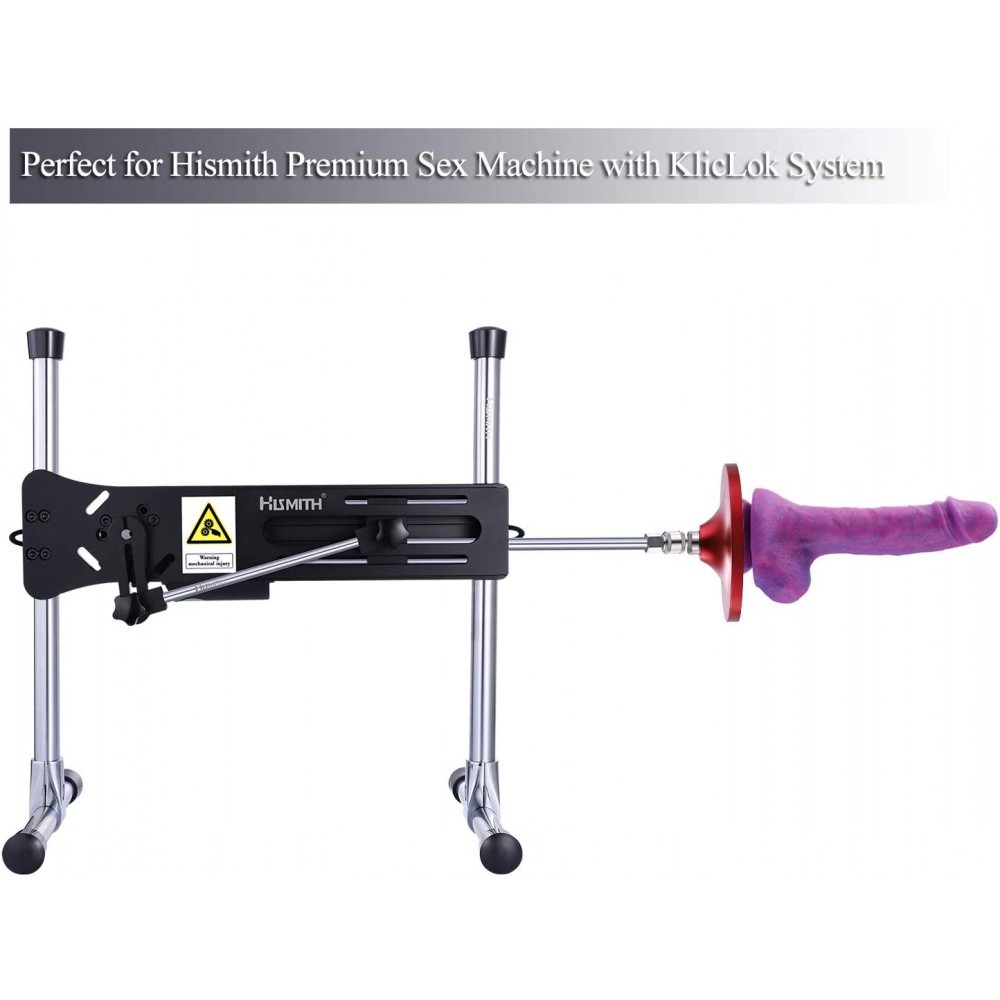 Hismith 4,5-Zoll-Saugnapfadapter mit KlicLok-System, aktualisierter Universal-Dildohalter