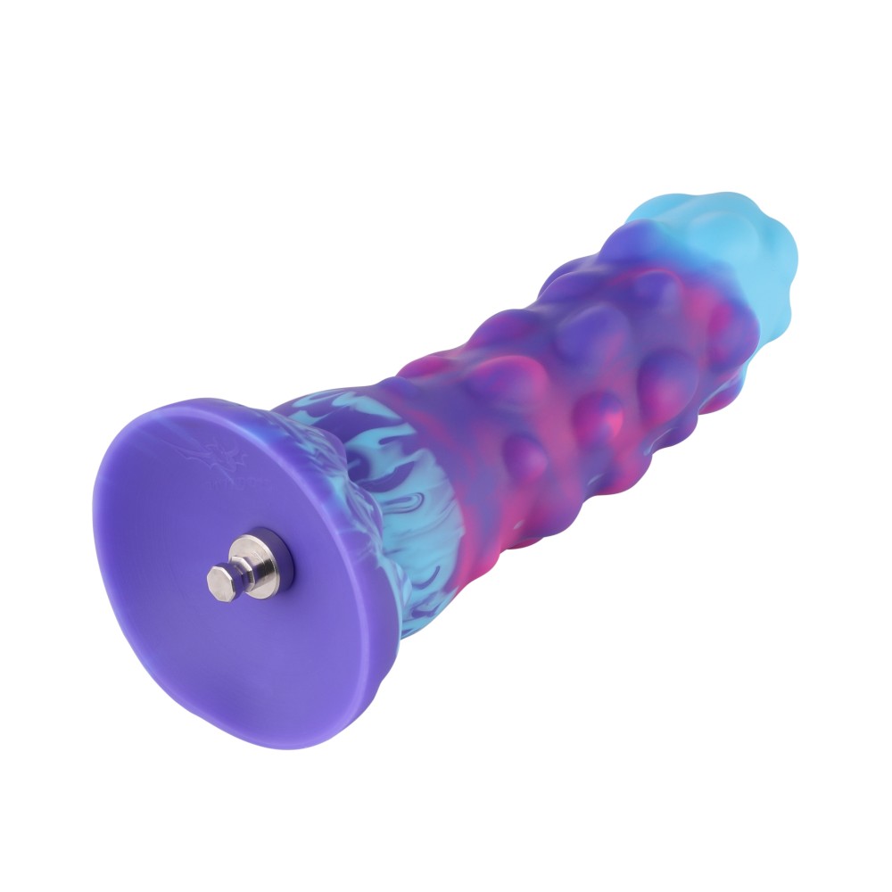 Hismith 18,99 cm in silicone, 17,50 cm di lunghezza inseribile Sistema KlicLok