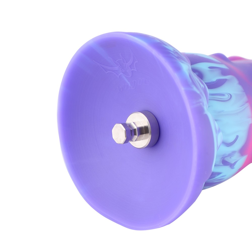 Hismith 18,99 cm silikone, 17,50 cm indsættelig længde KlicLok System