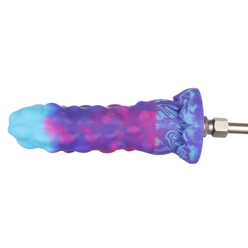 Hismith 18,99 cm in silicone, 17,50 cm di lunghezza inseribile Sistema KlicLok