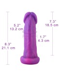 Balíček Hismith Noble Purple Sex Machine se 4 dildy Fantasy