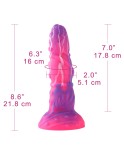 Hismith Passionate Red Sex Machine Bundle med 4 Fantasy Dildos