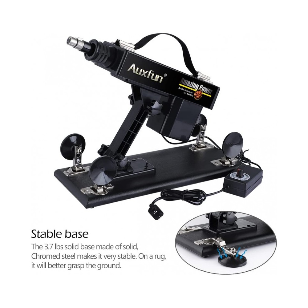 Hismith Basic automatisk jävla maskin för par, med åtta 3XLR-system Sex Machine-tillbehör
