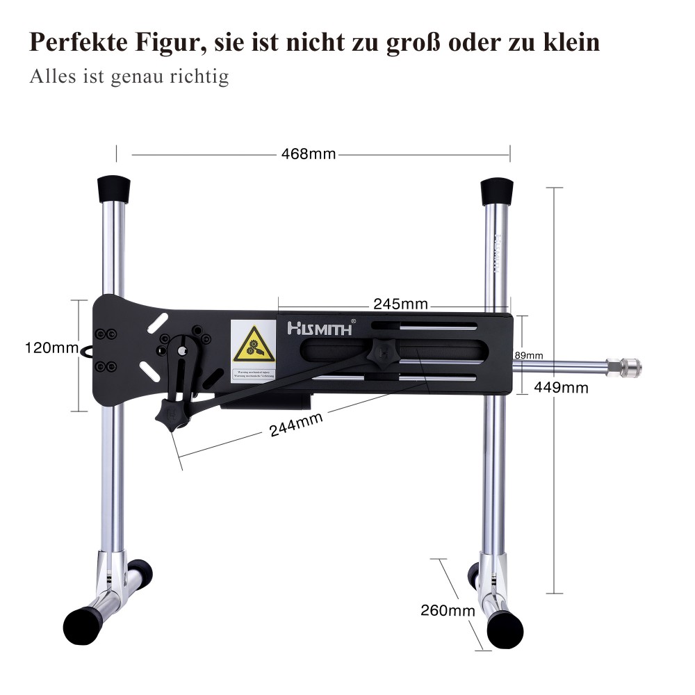 Hismith Premium Sex Machine,Wire-controlled Love Machine With Dildo