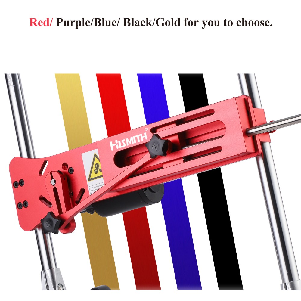 Hismith Premium Sex Machine With 8" Silicone Dildo, Kliclok System Love Machine With Remote Control Edition, Elgenece Red