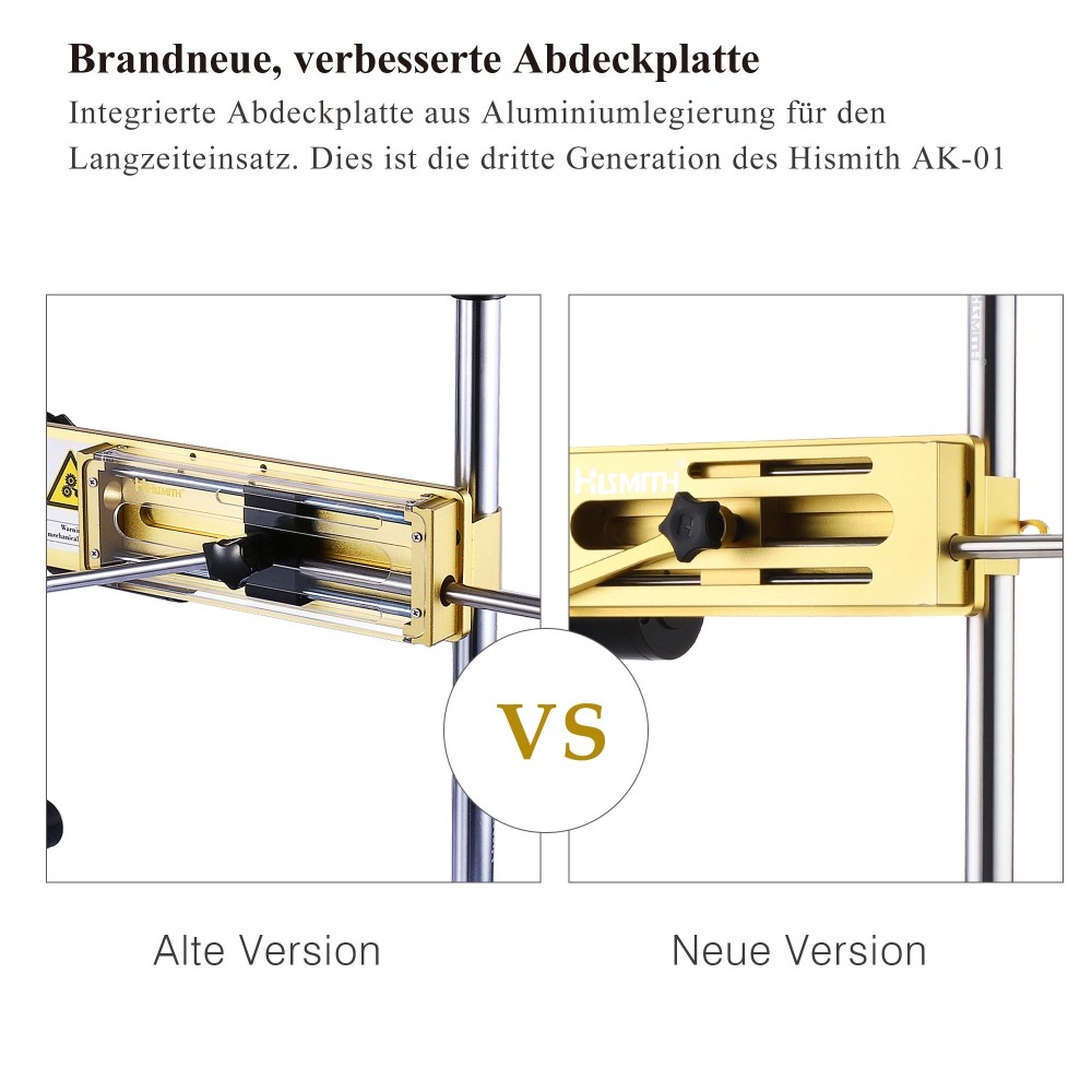Hismith Premium Sex Machine With 8" Silicone Dildo, Kliclok System Love Machine With Remote Control Edition (Luxury Golden)
