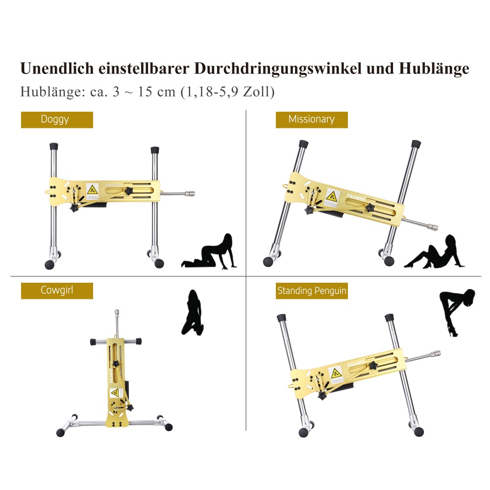 Hismith Premium Sex Machine with PRO Attachments - A