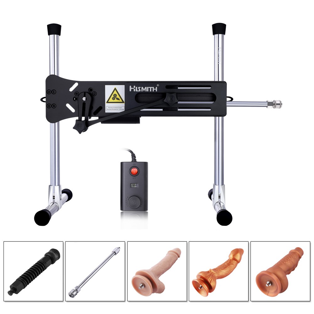 Hismith Premium Sex Machine, Love Machine Machine ovládané aplikací s Dragon Dildo